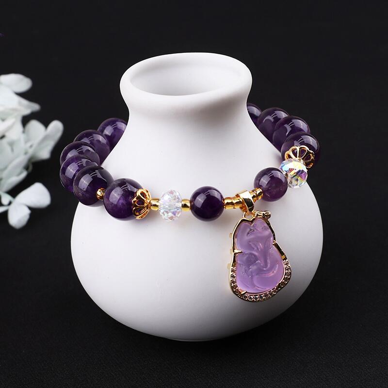 Fox • Amethyst Bracelet