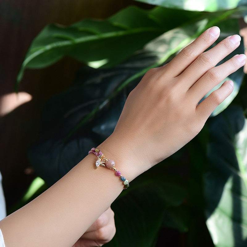 Hummingbird • Tourmaline Multiple Design Bracelet