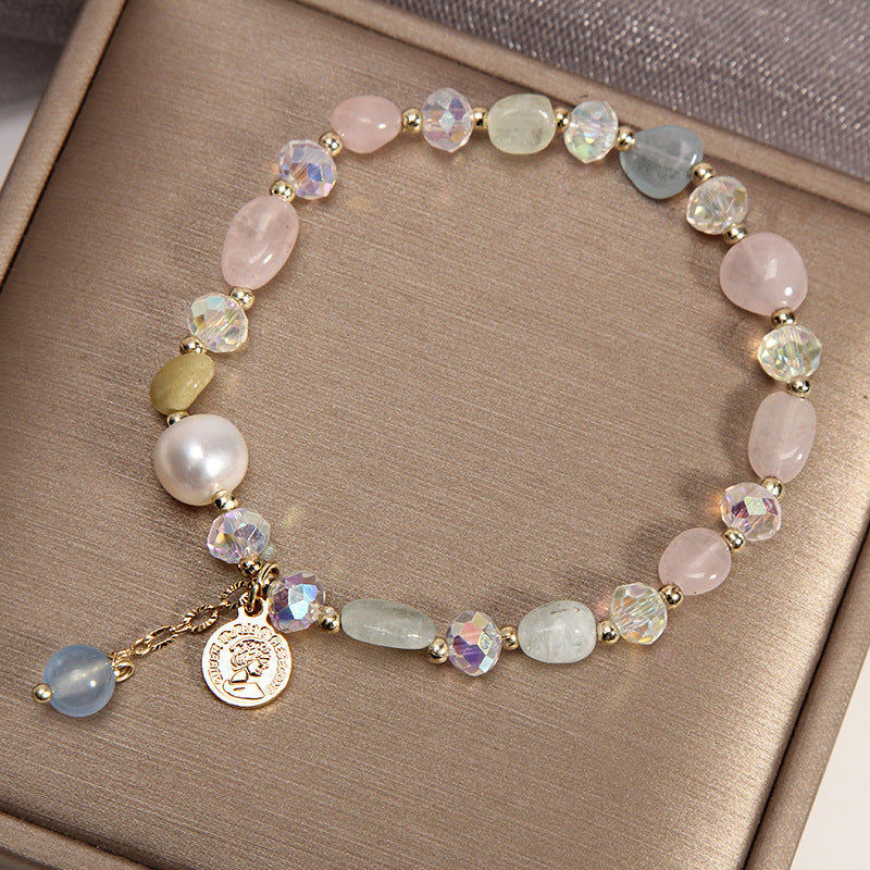 Beach crystal bracelet