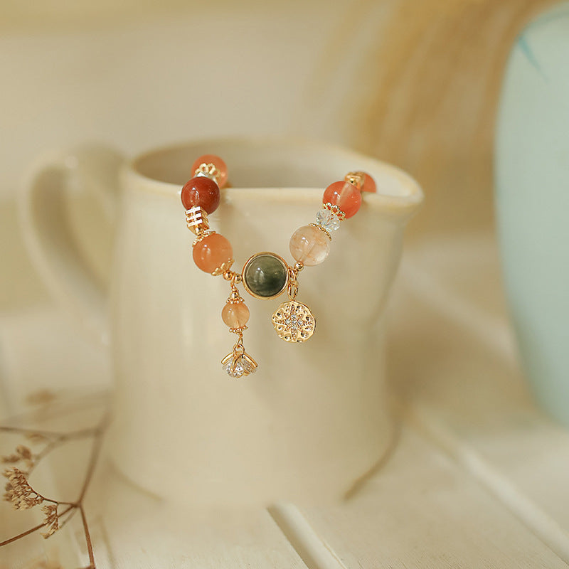 Chakras · Pulsera de ágata con cristales