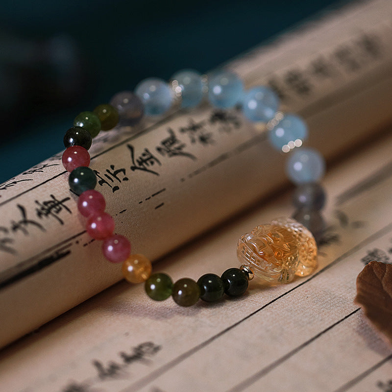 PiYao • Aquamarine Tourmaline Bracelet