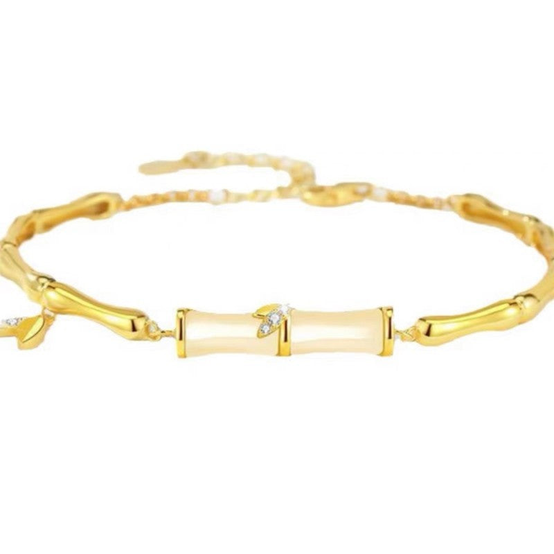 Bamboo • Gold plated bracelet
