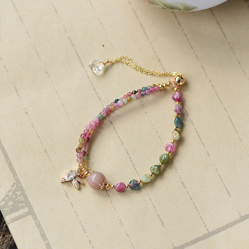 Hummingbird • Tourmaline Multiple Design Bracelet