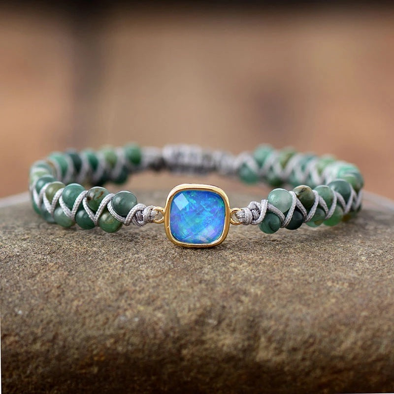 Opal Jade Bracelet