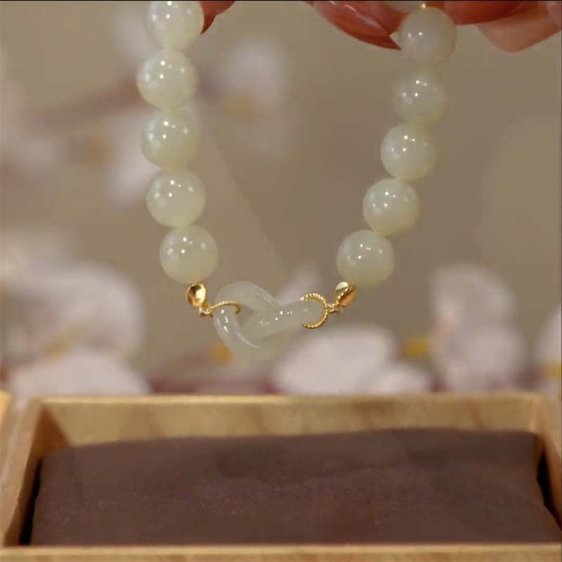 Accompany • Emerald Jade stone bracelet