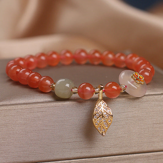 Youth Ā· Natural Salt Agate Bracelet