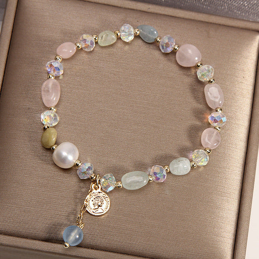 Beach crystal bracelet