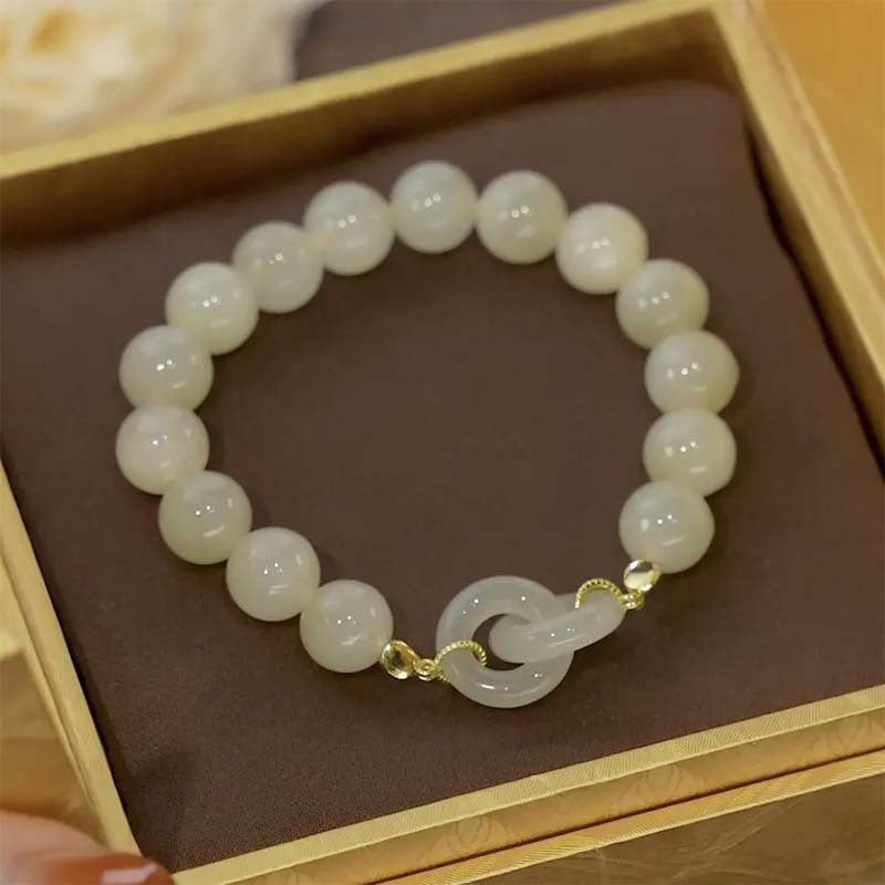 Accompany • Emerald Jade stone bracelet