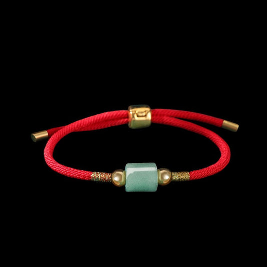 Tibetan Aventurine Beaded String Bracelet