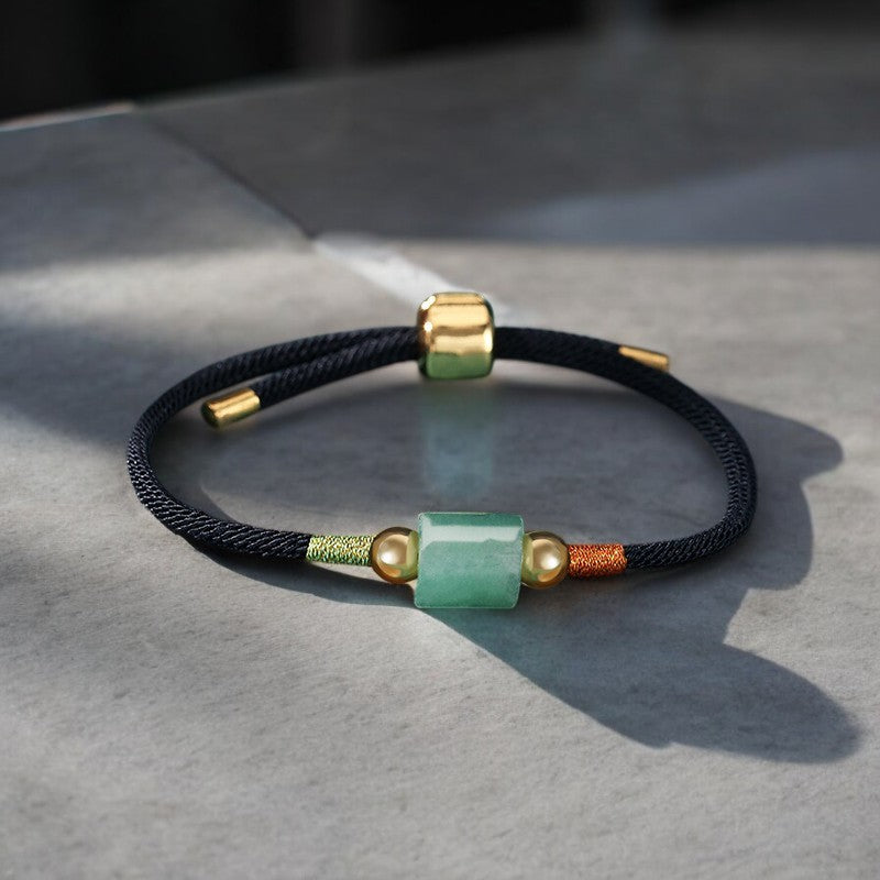 Tibetan Aventurine Beaded String Bracelet