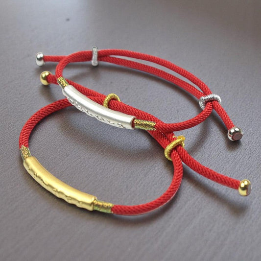 Tibetan Buddhist Red String Bracelet