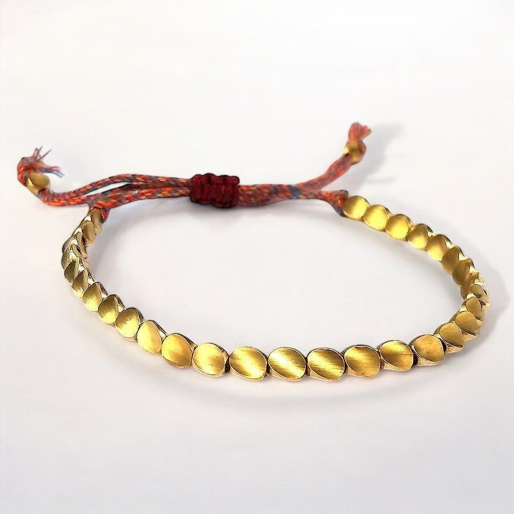 Tibetan Copper Beads Bracelet