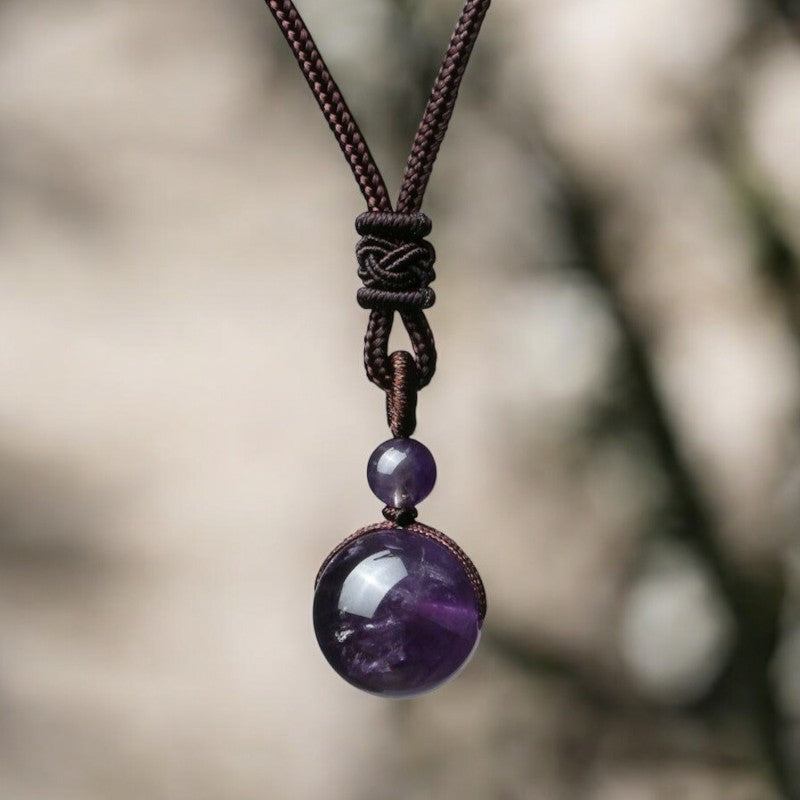 Tiger's Eye Knot Necklace