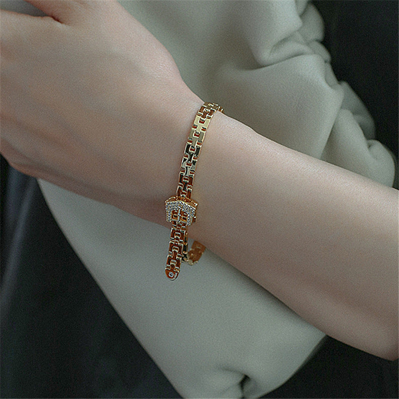 Belt natural stone bracelet