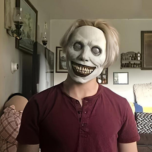 🎃 TERRIFY THEM ALL – 50% OFF! 👻 Creepy Horror Halloween Mask