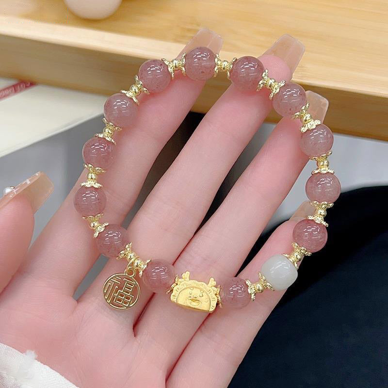 Pulsera de Joyería Natural Lucky Dragon
