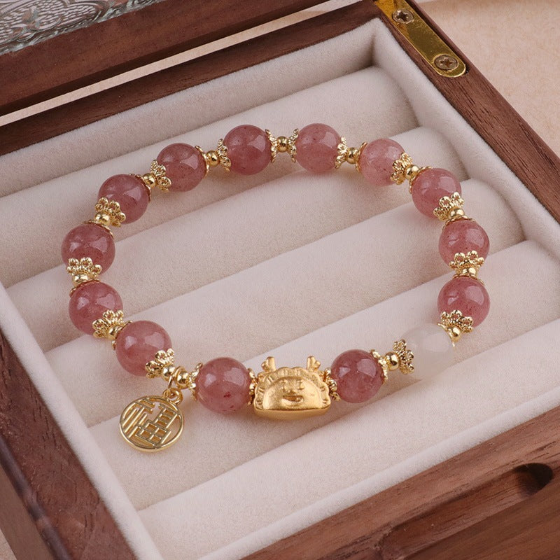 Pulsera de Joyería Natural Lucky Dragon