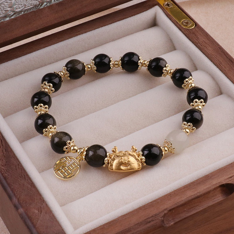 Lucky Dragon Natural Jewelry Bracelet