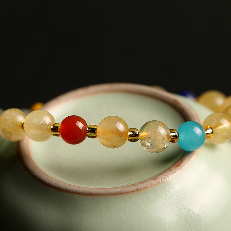 The Golden Glow Citrine Wealth Bracelet