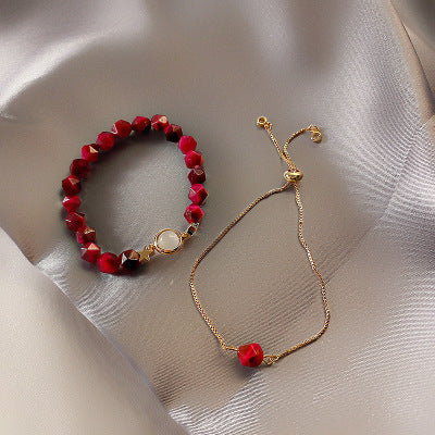 Confidence • 2 ensemble crystal bracelet