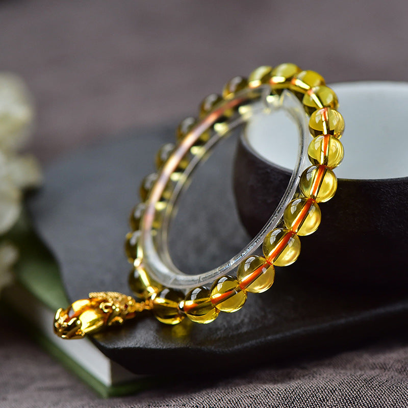 The Financial Security  • Citrine Bracelet