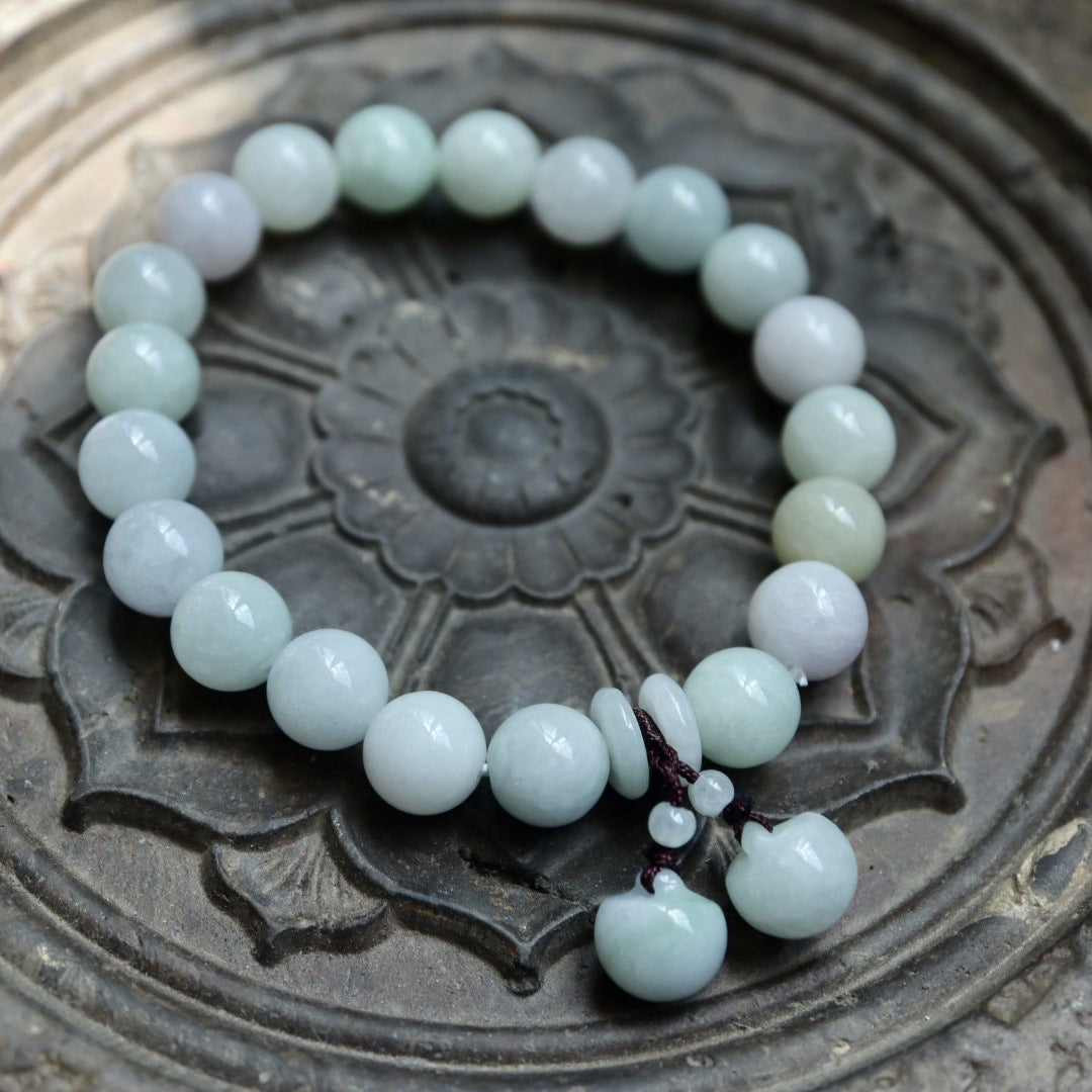 Jadeite & Apple Bracelet