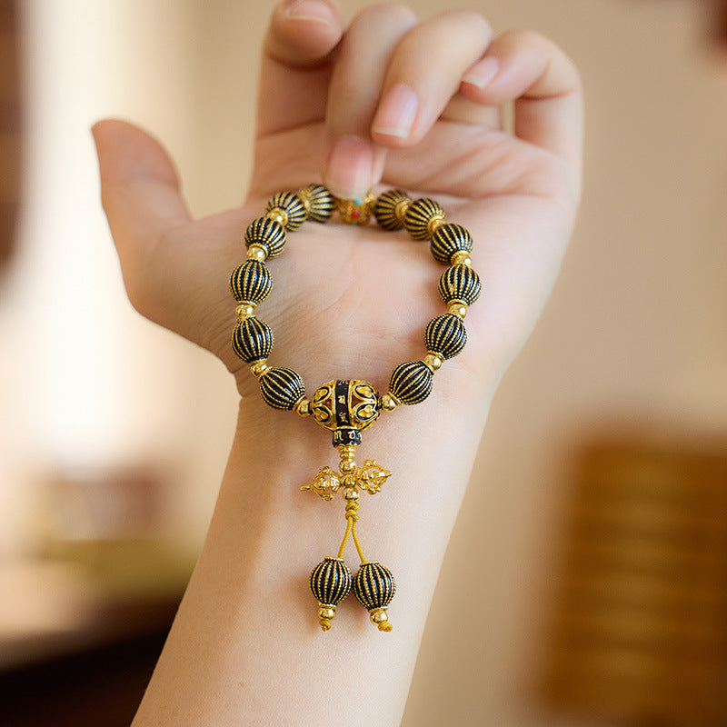 Pulsera de Porcelana Gris