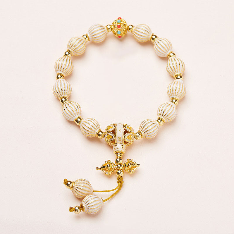 Pulsera de Porcelana Gris