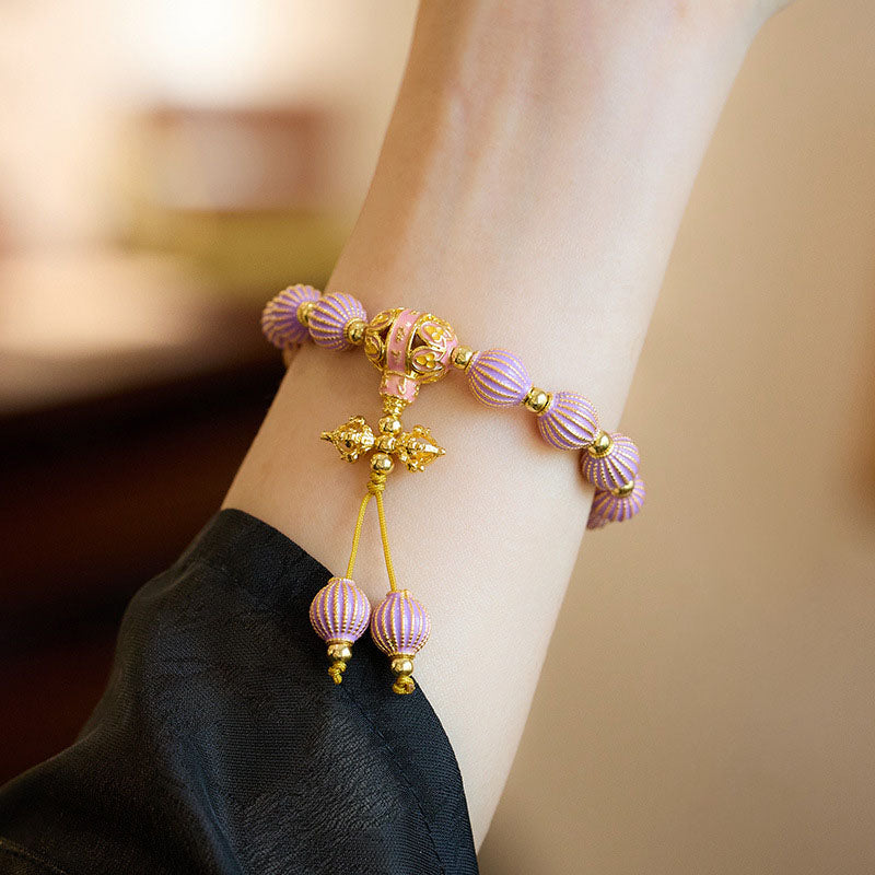 Pulsera de Porcelana Gris