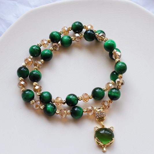 Fox • Tiger Eye Bracelet