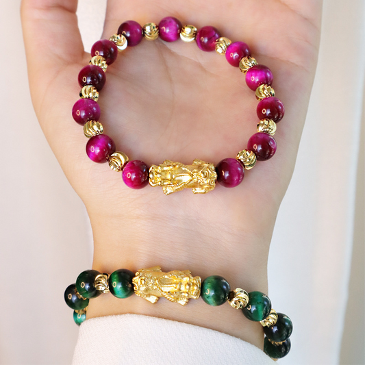 Sand Gold • Tiger's Eye Bracelet