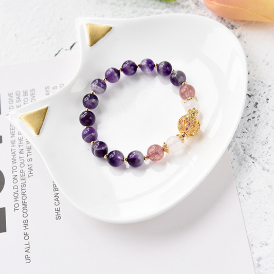 Charm • crystal bracelet