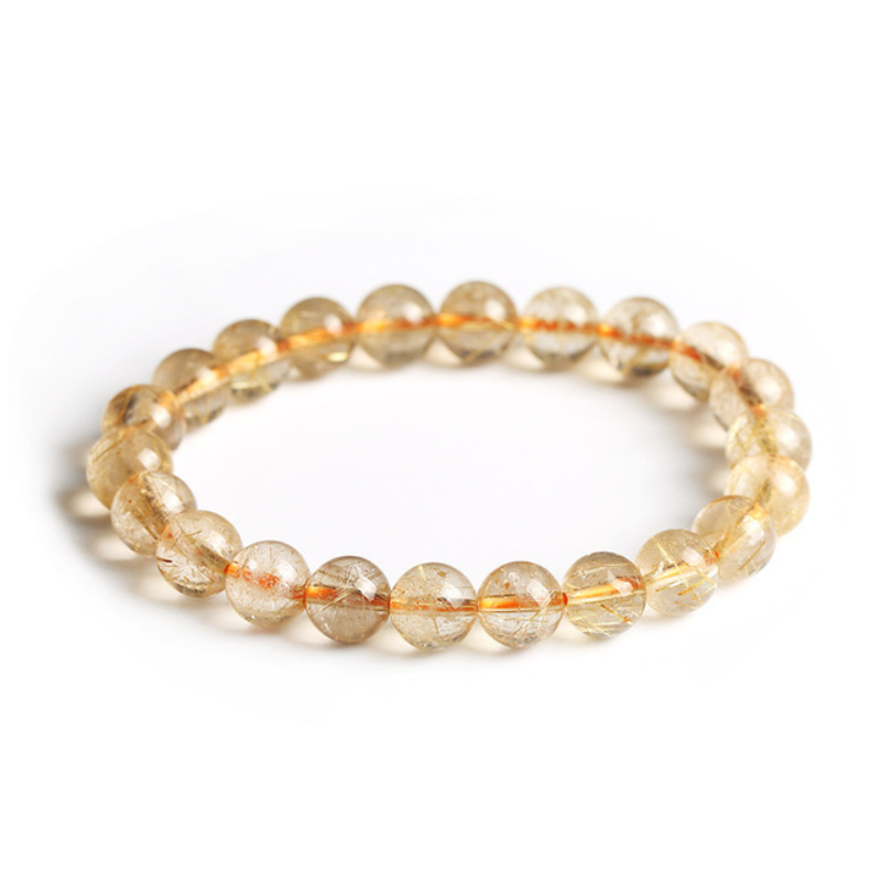 The Golden Purification · Titanium crystal Bracelet