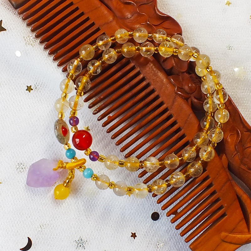 The Golden Glow Citrine Wealth Bracelet