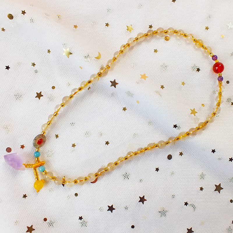 The Golden Glow Citrine Wealth Bracelet