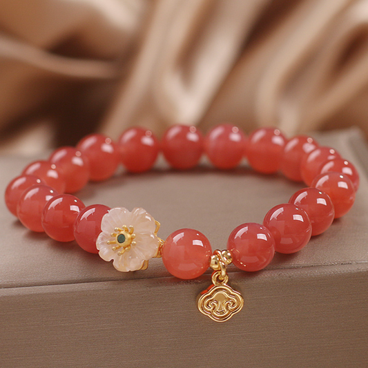Flowers • Sunstone Bracelet