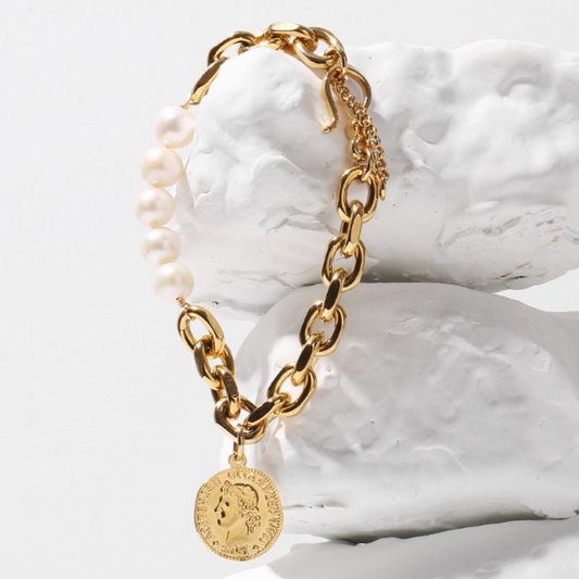 Fashion Statement Pearl Bracelet