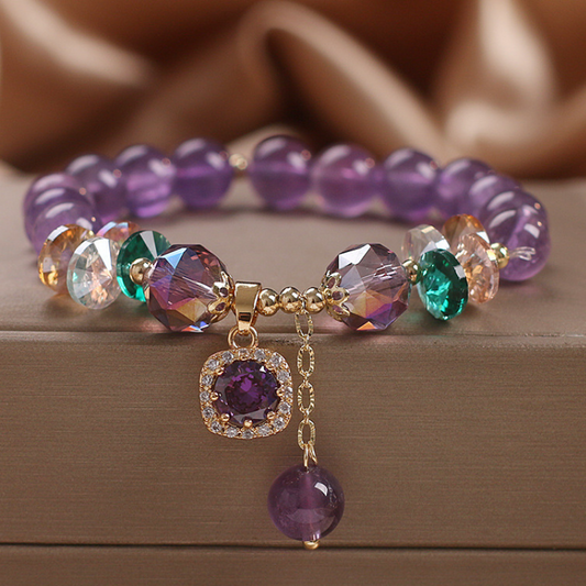 Sunlight • Natural Amethyst Bracelet