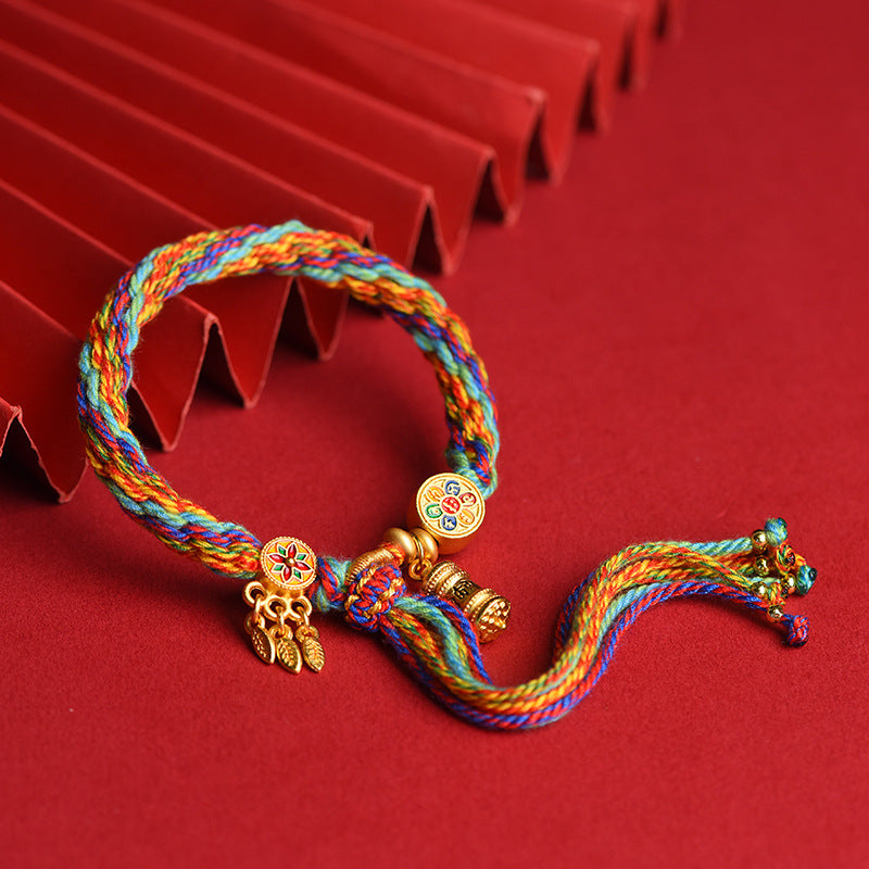 Pulsera Reencarnación Tejida a Mano