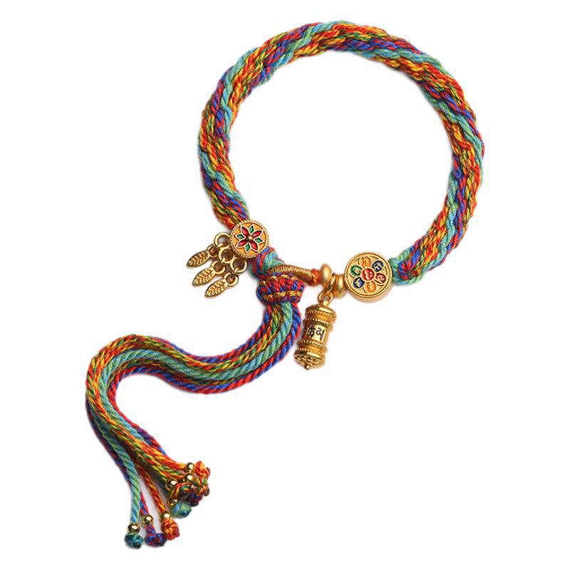 Pulsera Reencarnación Tejida a Mano