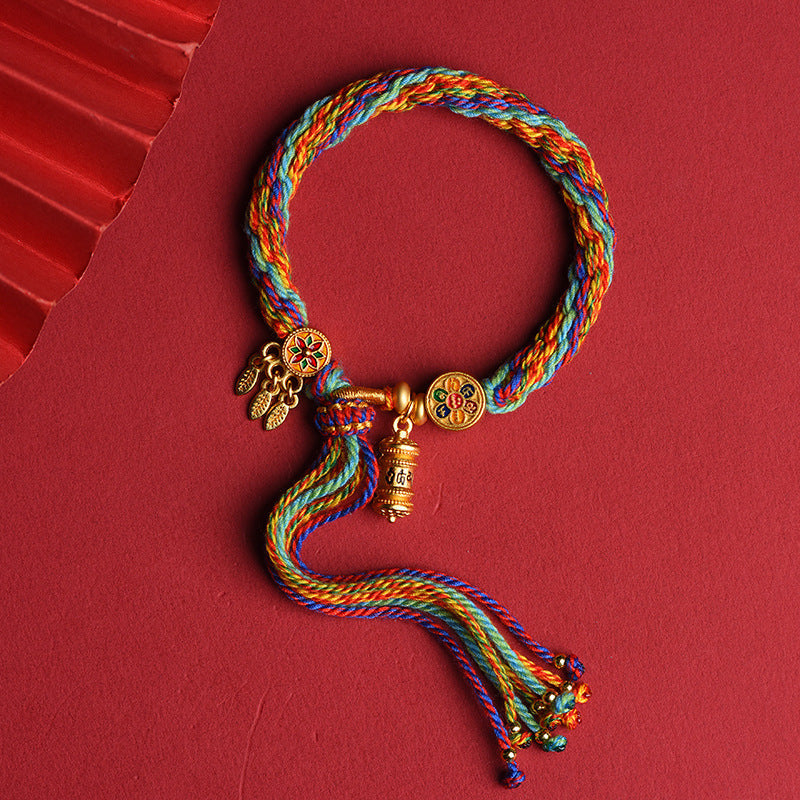 Pulsera Reencarnación Tejida a Mano