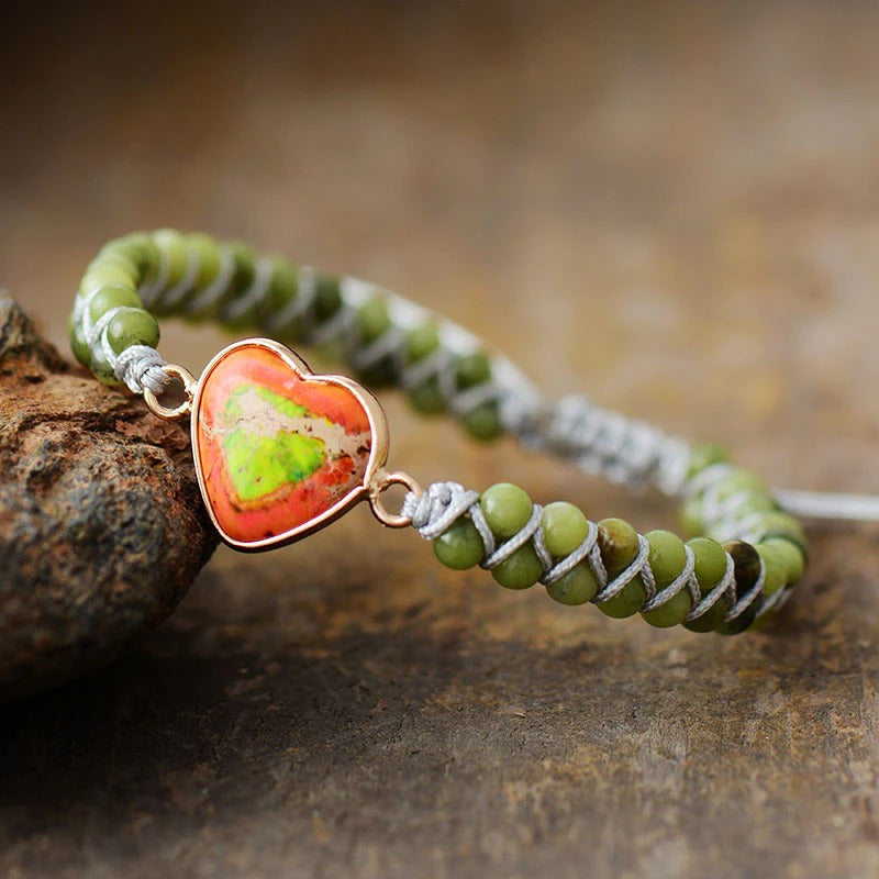Pulsera de amor de jade