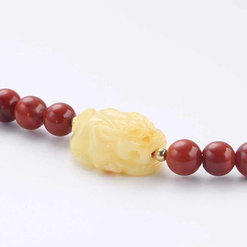Plum Blossom Natural Red Agate Bracelet