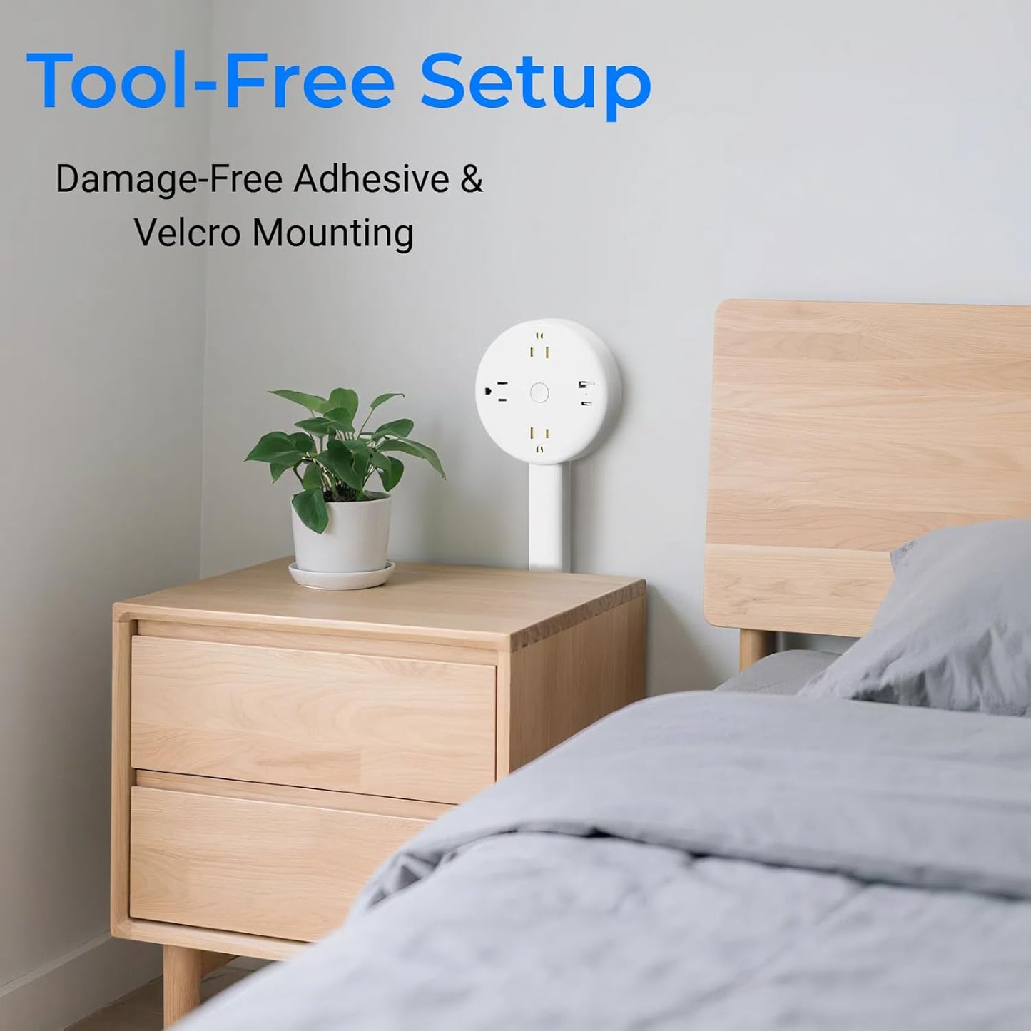 180° Rotatable Extension Outlet