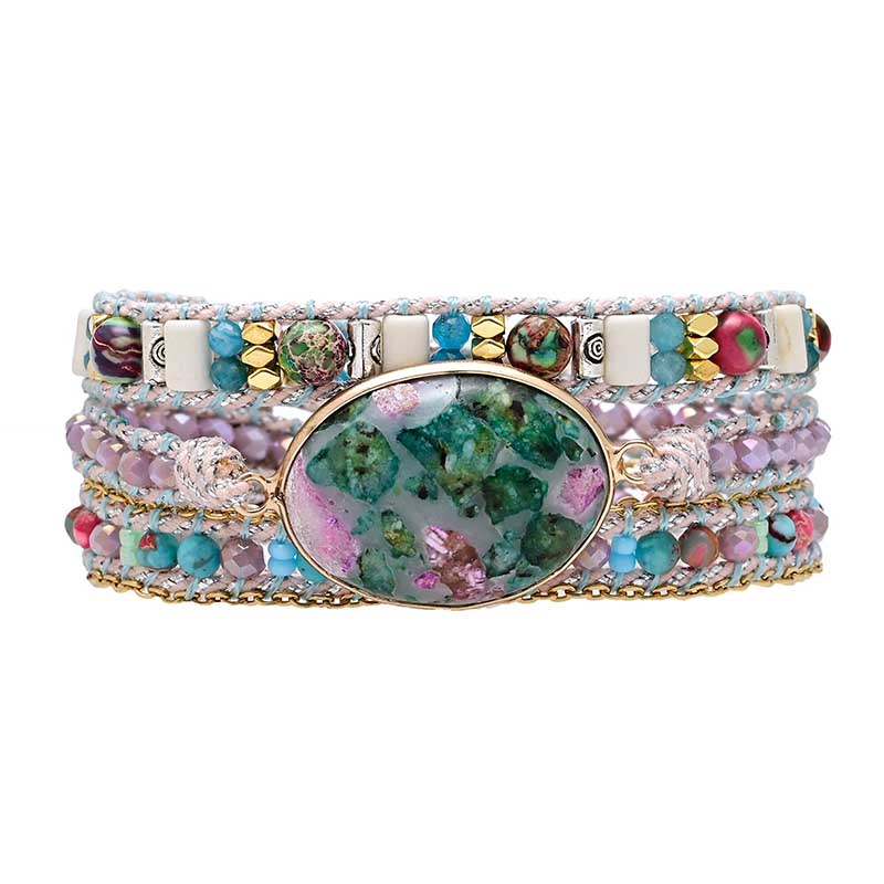 Colorful Calcite Bracelet