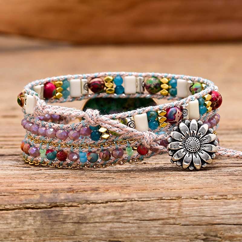 Colorful Calcite Bracelet