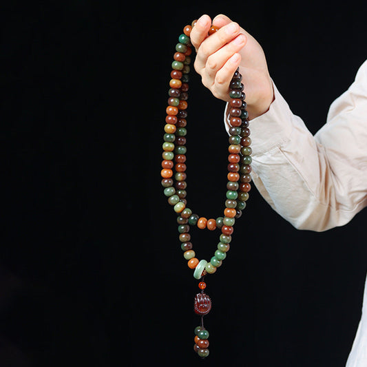 108 Natural Bodhi Handheld Rosary Bracelet