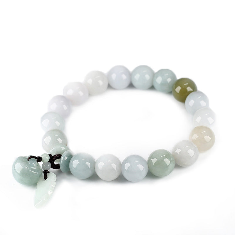Jadeite & Apple Bracelet
