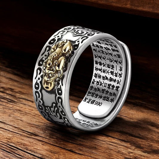 Pixiu Adjustable Ring