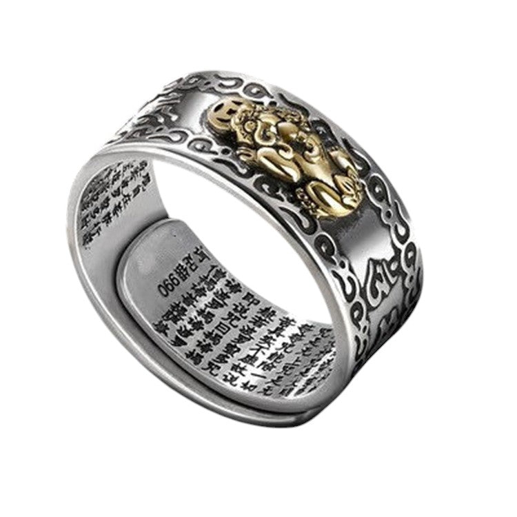 Pixiu Adjustable Ring